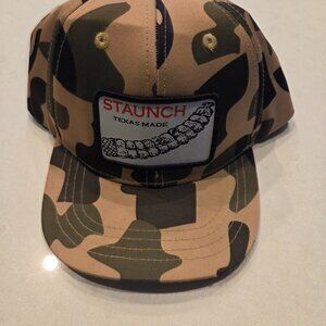 STAUNCH Sneaky Snake kids cammo snapback hat